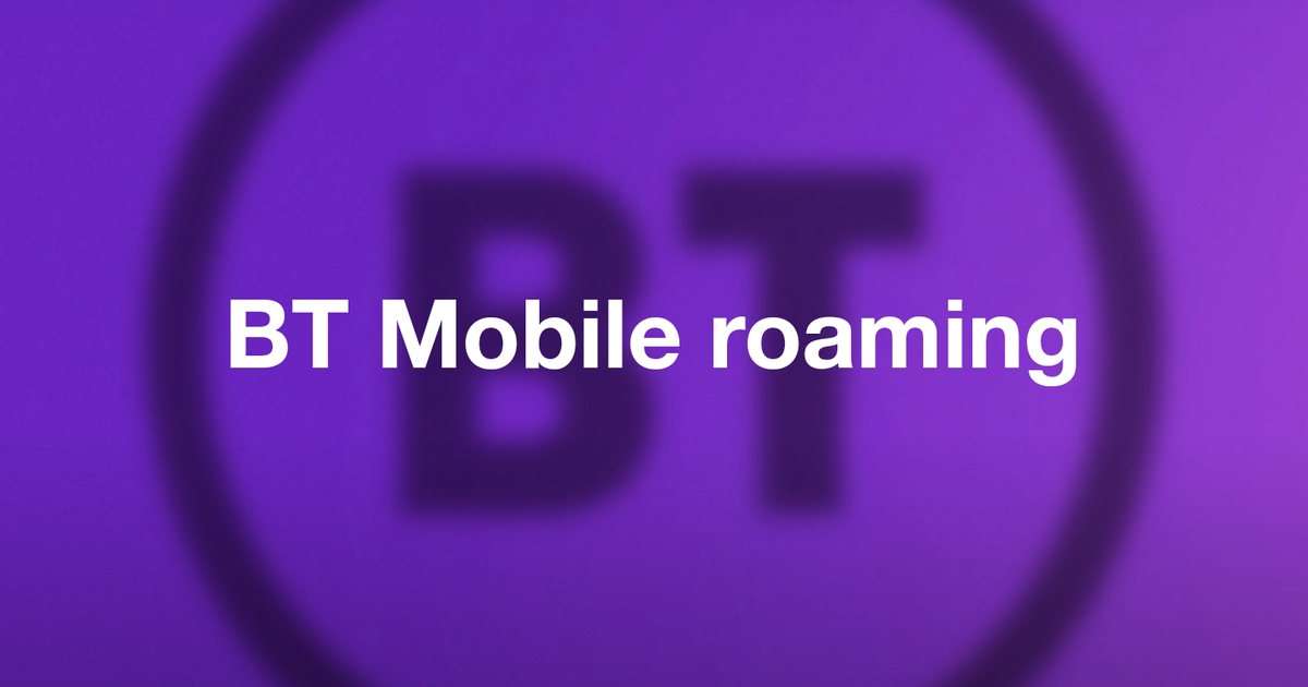 BT Mobile roaming explained for international & EU countries